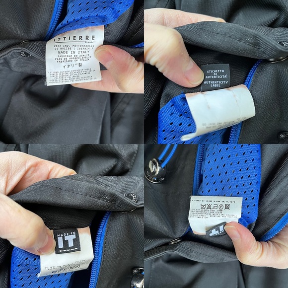 Versace Jeans Couture Metallic Shimmer Vintage Utility Jacket Sz S - Picture 7 of 16